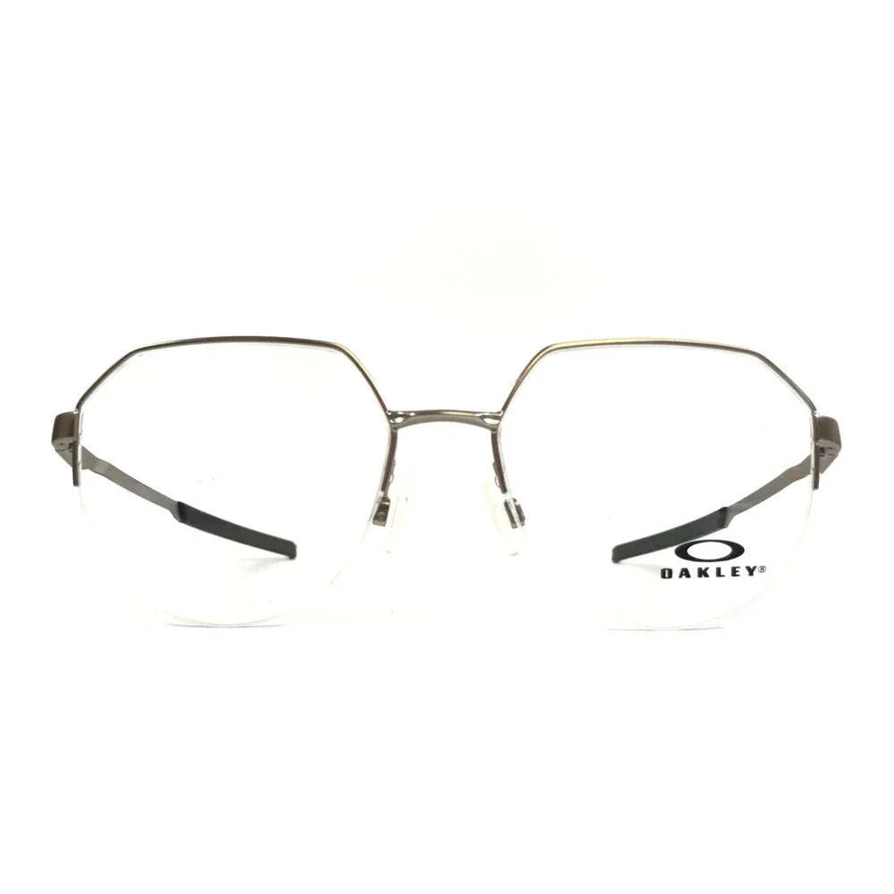 Oakley Eyeglasses Frames Inner Foil OX3247-0352 Satin Chrome Half Rim 52-17-140